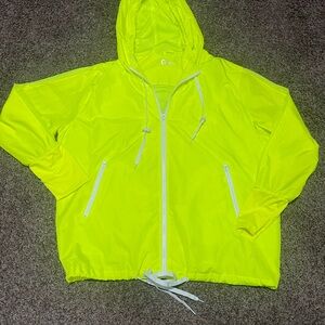 ZYIA Neon Yellow Active Jacket
